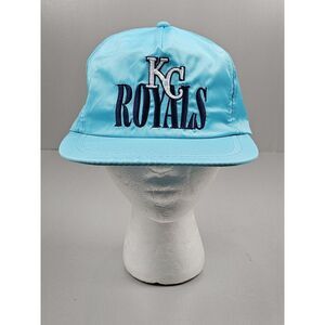 Kansas City Royals Snap Back Hat. 1980's‎ Style Retro Teal, NEW